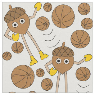 Tecido Padrão de Nut de Basquete