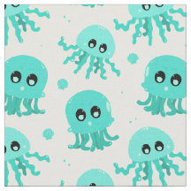Padrão de Octopus Azul de Kawaii