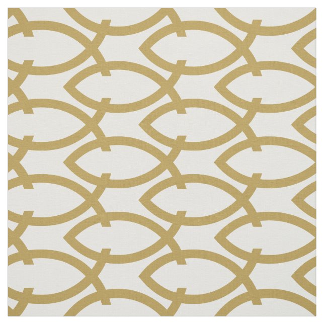 Tecido Padrão de Peixes Cristãos (Modelo)