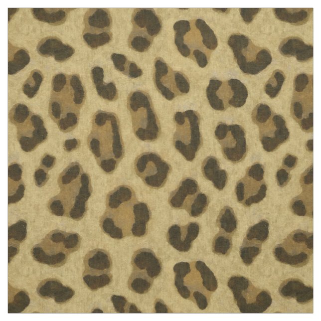 Tecido Padrão de Pele de Impressão de Animais do Leopardo (Modelo)