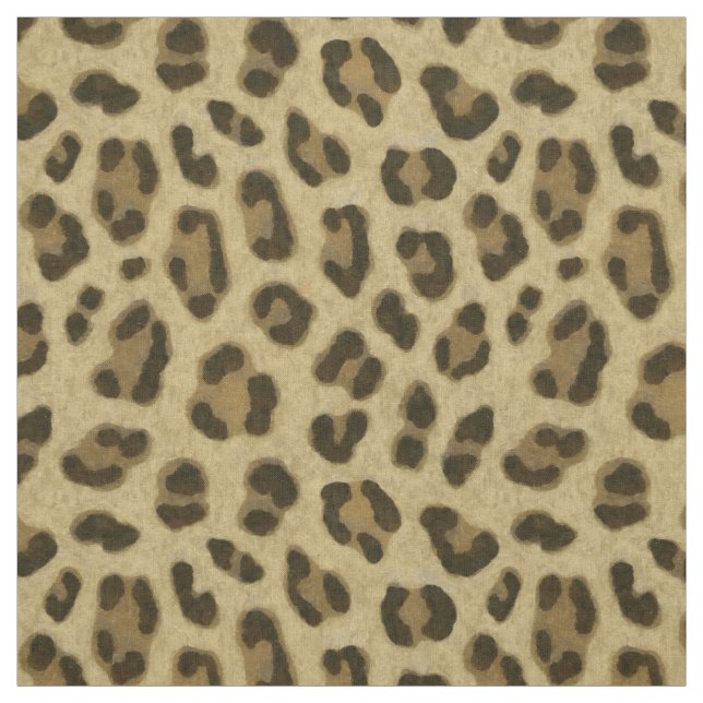 Tecido Padrão de Pele de Impressão de Animais do Leopardo (Modelo)