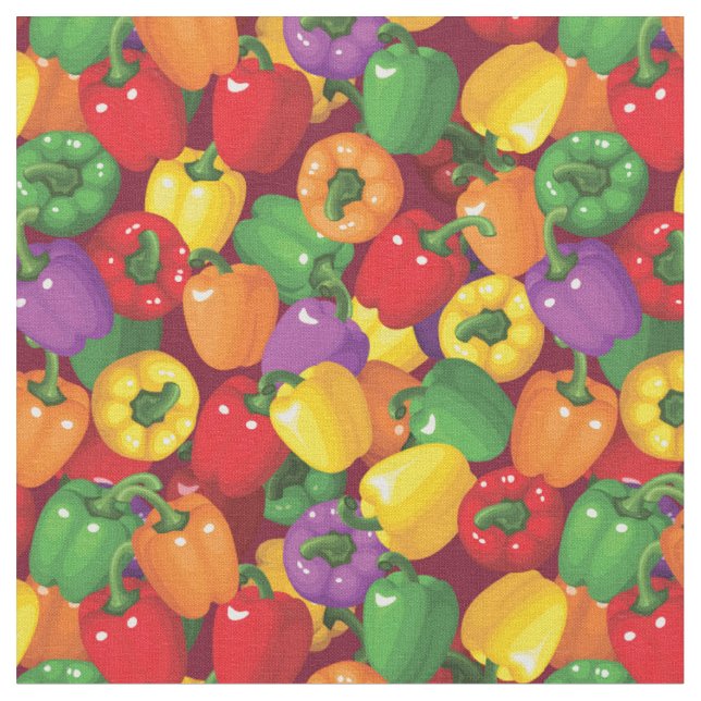 Tecido Padrão de Pimenta de Bell (Detalhe)