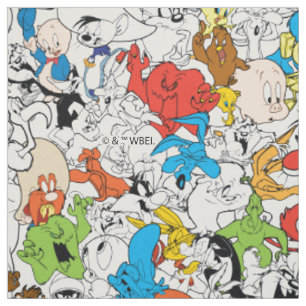 Tecido PADRÃO DE Pop de Cores DO LOONEY TUNES™