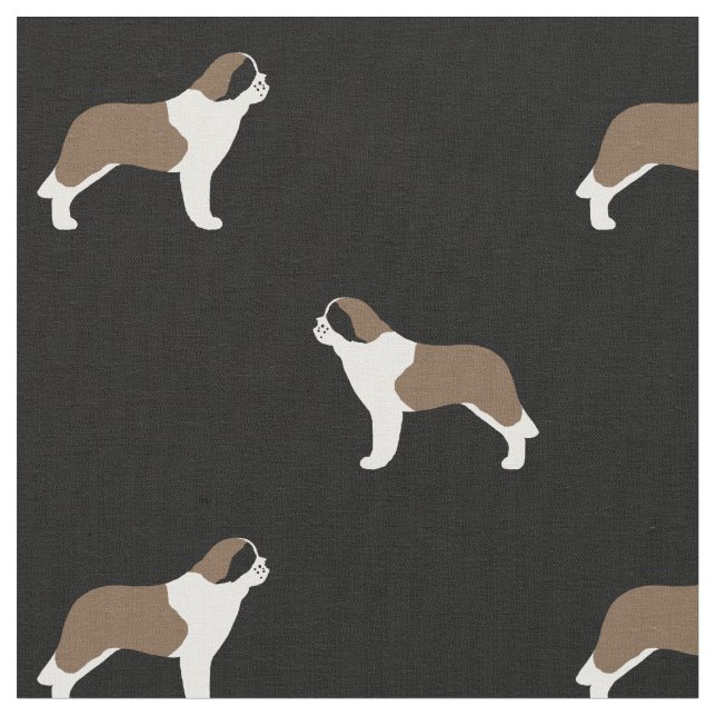 Tecido Padrão de Raça de Cachorro São Bernardo (Detalhe)