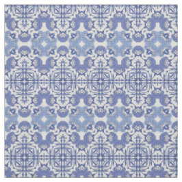 Tecido Padrão de repetição horizontal da chinoiserie azul