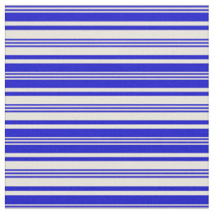 Tecido Padrão de risca azul e bege