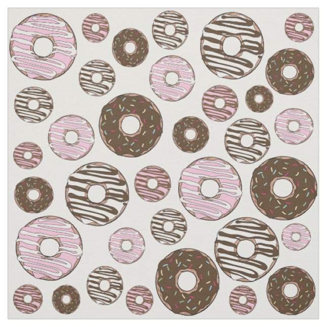 Tecido Padrão De Rosquinhas, Rosquinhas Rosa, Rosquinhas  (Modelo)