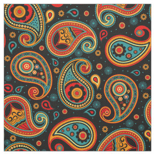 Tecido Padrão de salada colorido