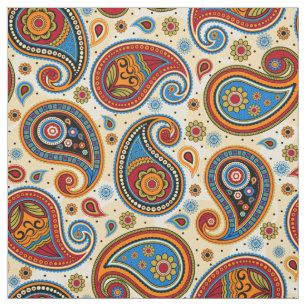 Tecido Padrão de salada colorido