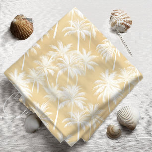 Tecido Padrão de silhueta da palmeira havaiana ID1093 Dou