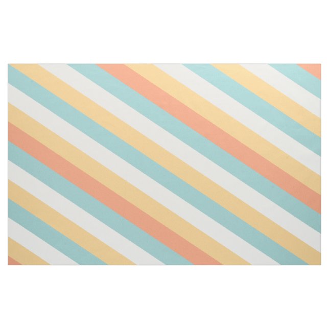 Tecido Padrão de Strike Diagonal de Cor de Verão (Fat Quarter)