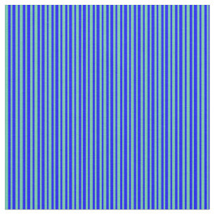 Tecido Padrão de Stripes/Linhas Azuis e Aquamarinas