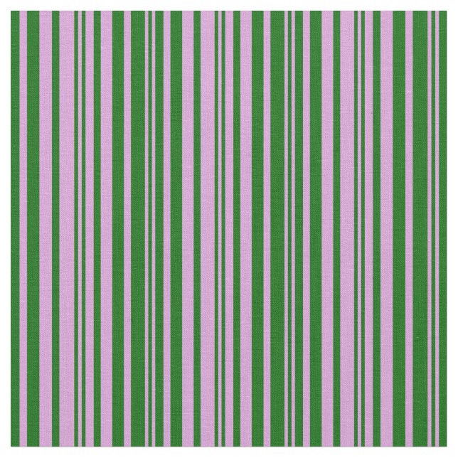 Tecido Padrão de Stripes Verde Escuro e Ameaçadas (Detalhe)