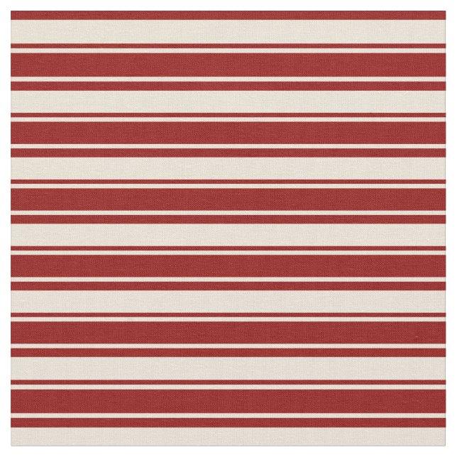 Tecido Padrão de Stripes Vermelhas Biscas e Escuras (Detalhe)