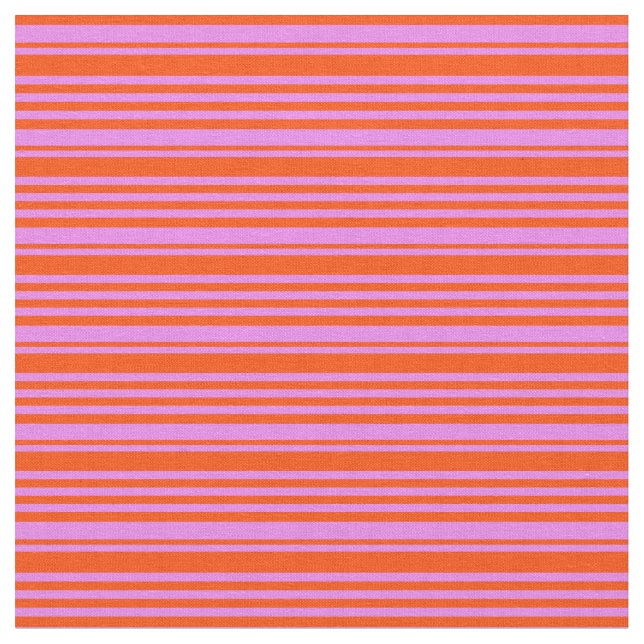 Tecido Padrão de Stripes Violetas e Vermelhas Coloridas (Detalhe)