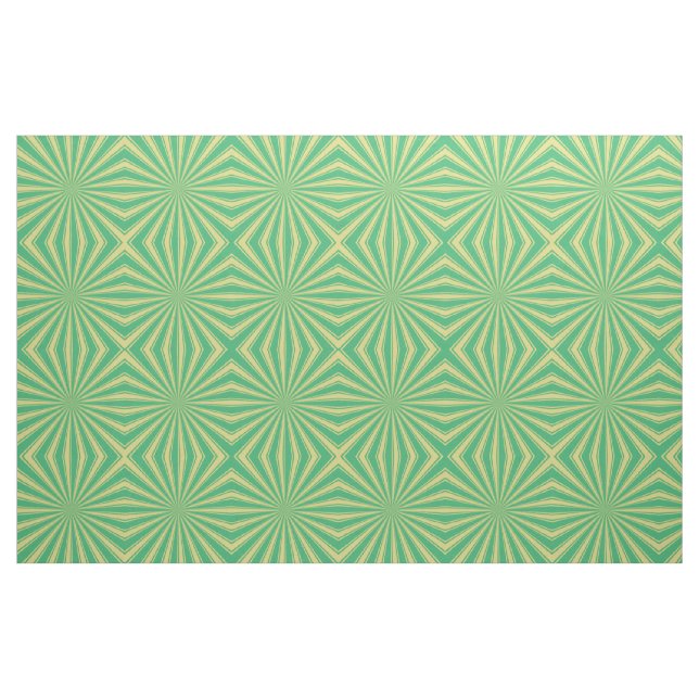 Tecido Padrão de Sun Ray Modern Mint (Fat Quarter)