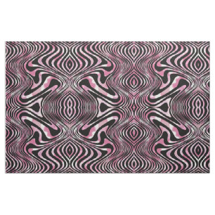 Tecido Padrão de Swirls do Shimmer Psicodélico