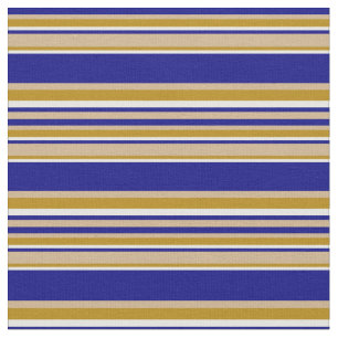 Tecido Padrão de Tan, Blue, Minint Cream e Goldenrod Esc