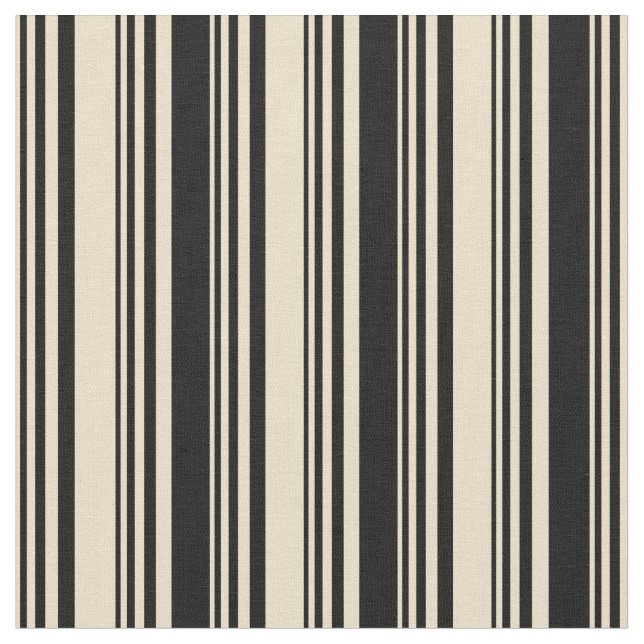 Tecido Padrão de Tan e Black Striped/Links (Detalhe)