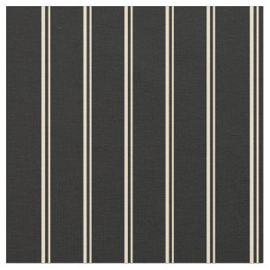 Tecido Padrão de Tan e Black Striped/Links