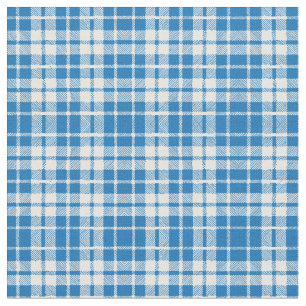 Tecido Padrão De Tartan Azul Elegante E Invisível