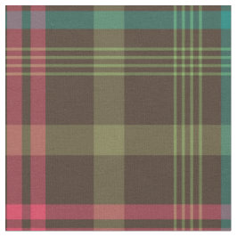 Tecido padrão de tartan de xadrez