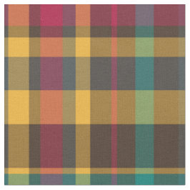 Tecido padrão de tartan de xadrez