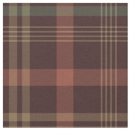 Tecido Padrão de tartan de xadrez de Ação de Graças
