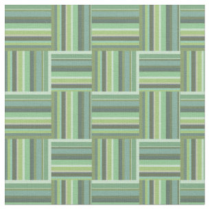 Tecido Padrão de tecelagem de listras verdes-oliva