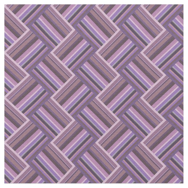 Tecido Padrão de tecelagem diagonal das faixas de Mauve (Detalhe)