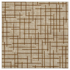 Tecido padrão de textura de juta xadrez moderno