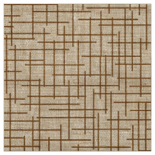 Tecido padrão de textura de juta xadrez moderno