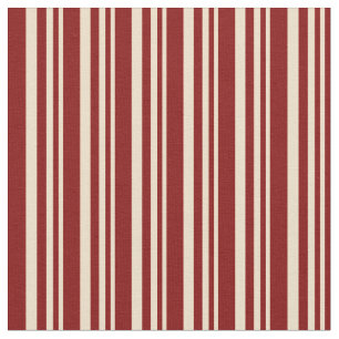 Tecido Padrão de Tom e Maroon Striped/Links