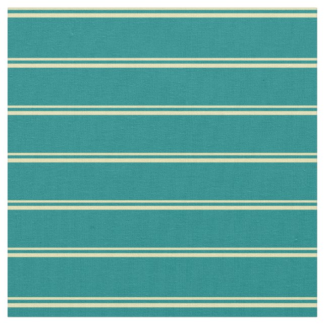 Tecido Padrão de Tom e Teal de Stripes (Detalhe)