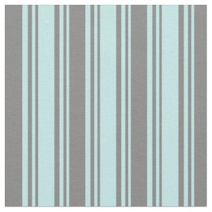 Tecido Padrão De Turquesa E Cinza Ligado/Striped