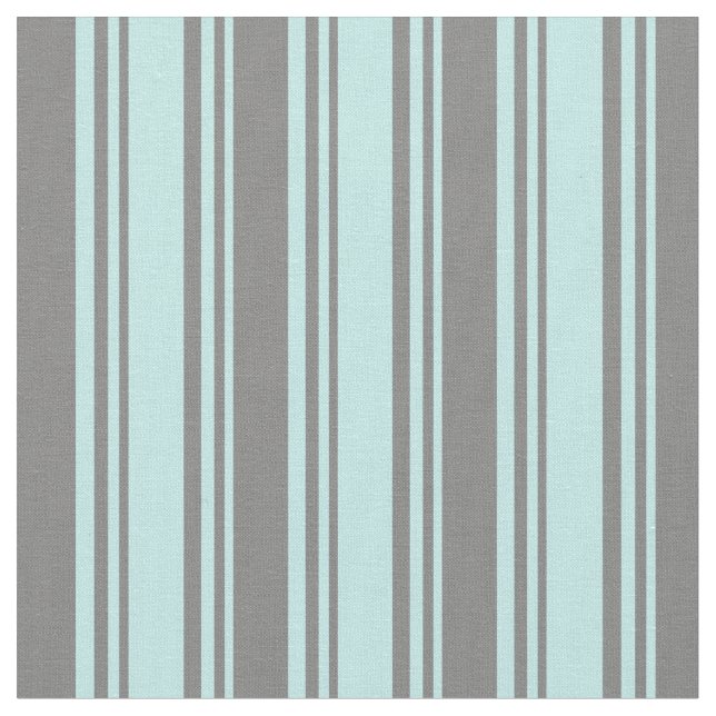 Tecido Padrão De Turquesa E Cinza Ligado/Striped (Detalhe)