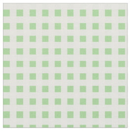 Tecido Padrão de Verificação de Branco Verde primavera Su