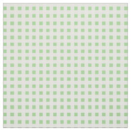 Tecido Padrão de Verificação de Branco Verde primavera Su