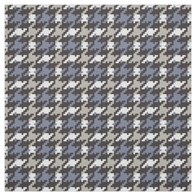 Tecido Padrão de xadrez de houndstooth neutro de moda de  (Modelo)