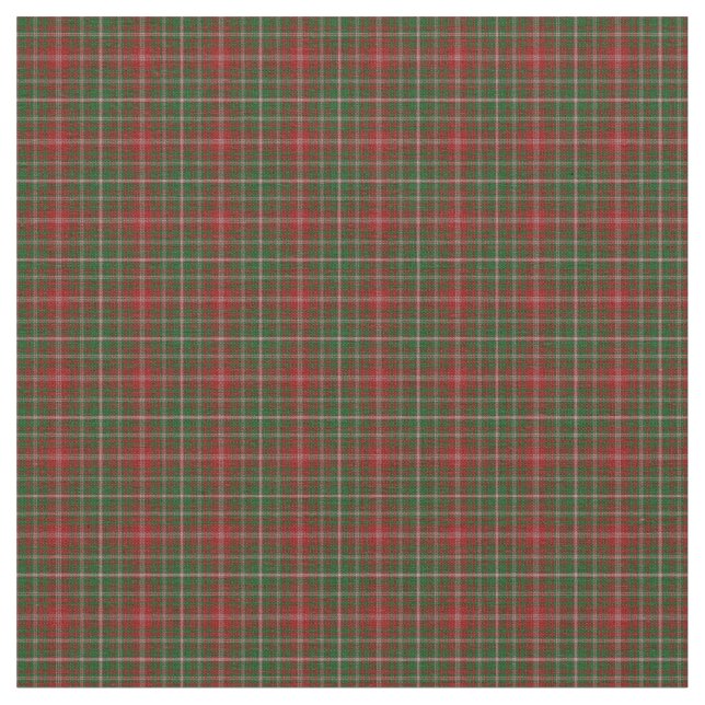 Tecido Padrão de Xadrez do Clã Tartan do MacDougall Moder (Detalhe)