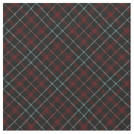 Tecido Padrão de Xadrez dos anos 90 Abstrato preto vermel