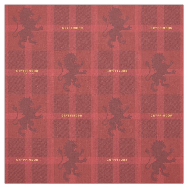 Tecido Padrão de Xadrez GRYFFINDOR™ Tartan (Modelo)