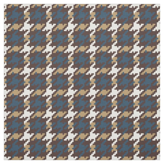 Tecido Padrão de xadrez houndstooth neutro de moda de ten (Modelo)