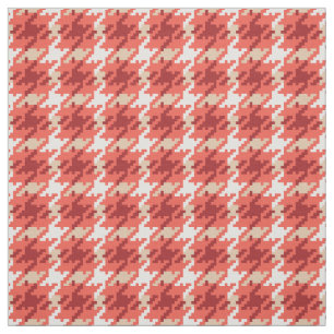 Tecido Padrão de xadrez roxo vermelho-vivo