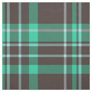Tecido Padrão de Xadrez Verde