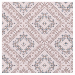 Tecido padrão decorativo marroquino abstrato antigo