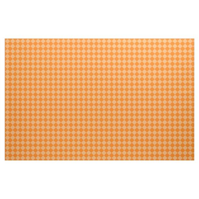 Tecido Padrão Diamante de Combinação Laranja por STaylor (Jarda)