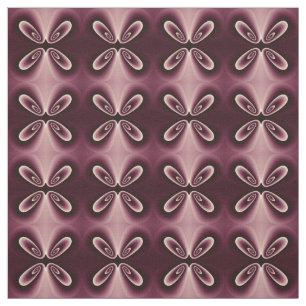Tecido Padrão Digital Burgundy Red Floral Petal