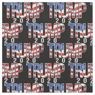 Tecido Padrão do Bold Trump 2020