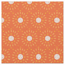 Padrão do caleidoscópio Laranja Volleybolas